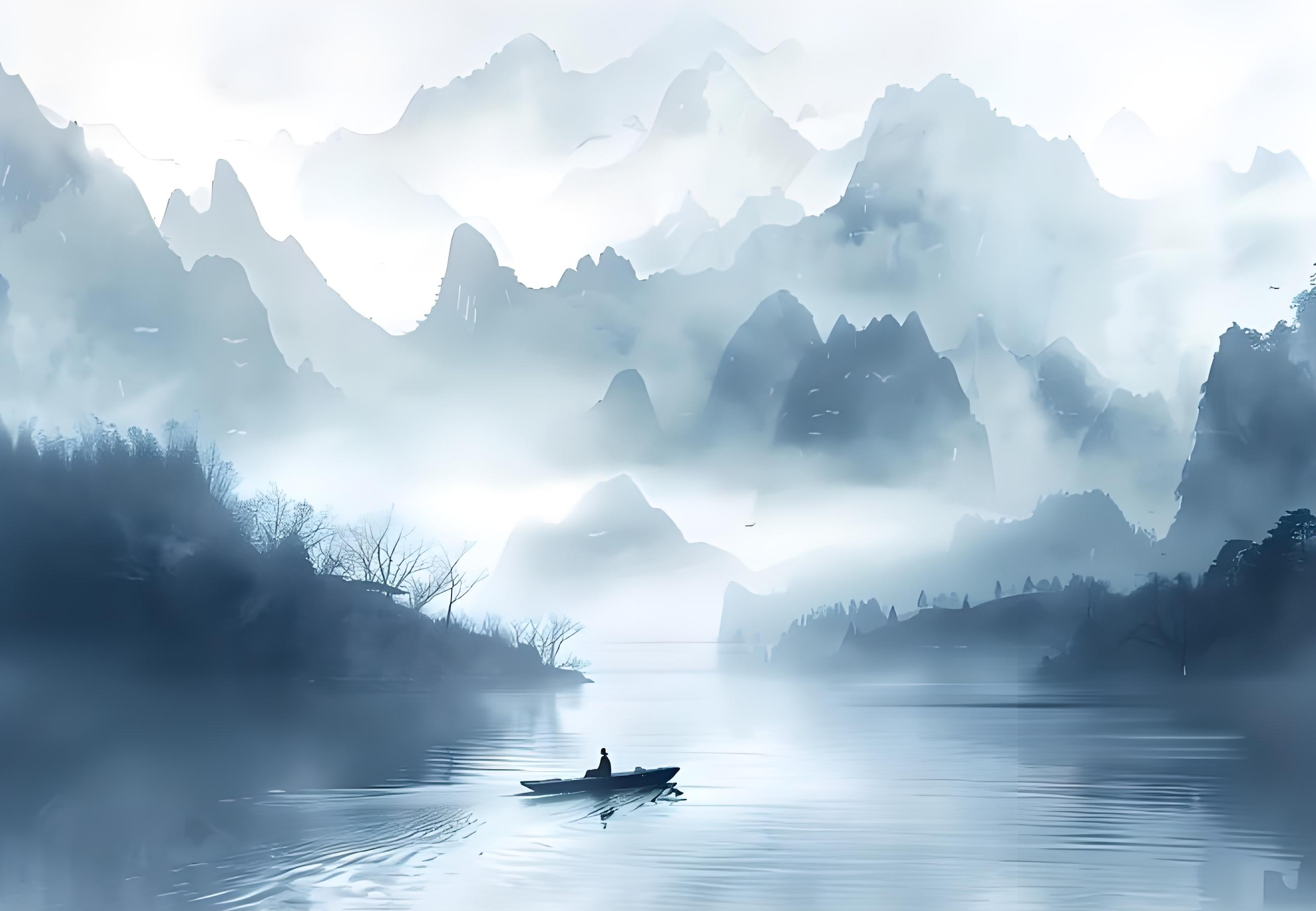 借酒图古人小船.png
